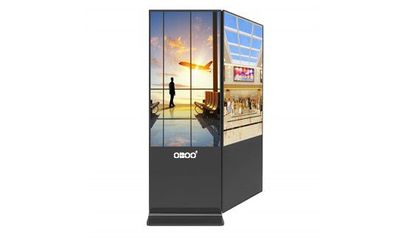OBOO鸥柏2021款立式超薄双屏网络广告机全新上市，重塑商用显示新标杆